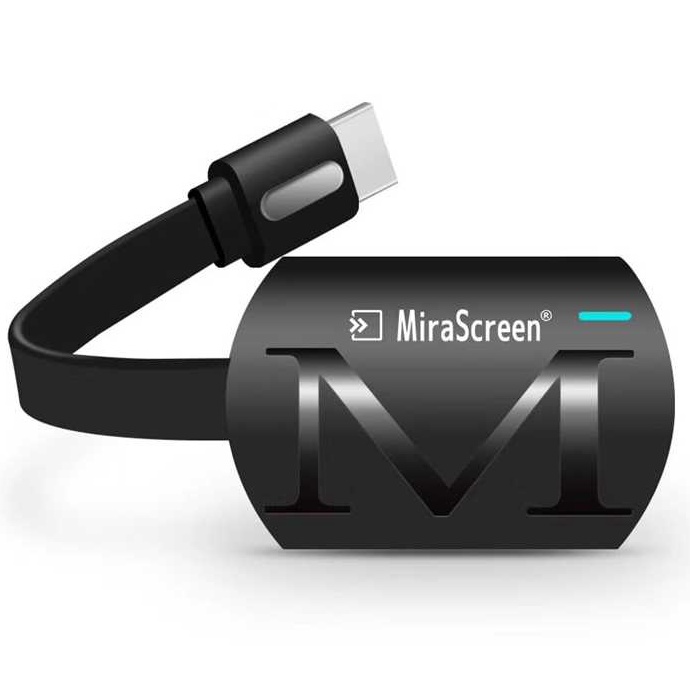 POM Alat Untuk Layar HP Android Tampil Di TV MiraScreen G4 AnyCast Miracast HDMI Dongle Wifi 18P