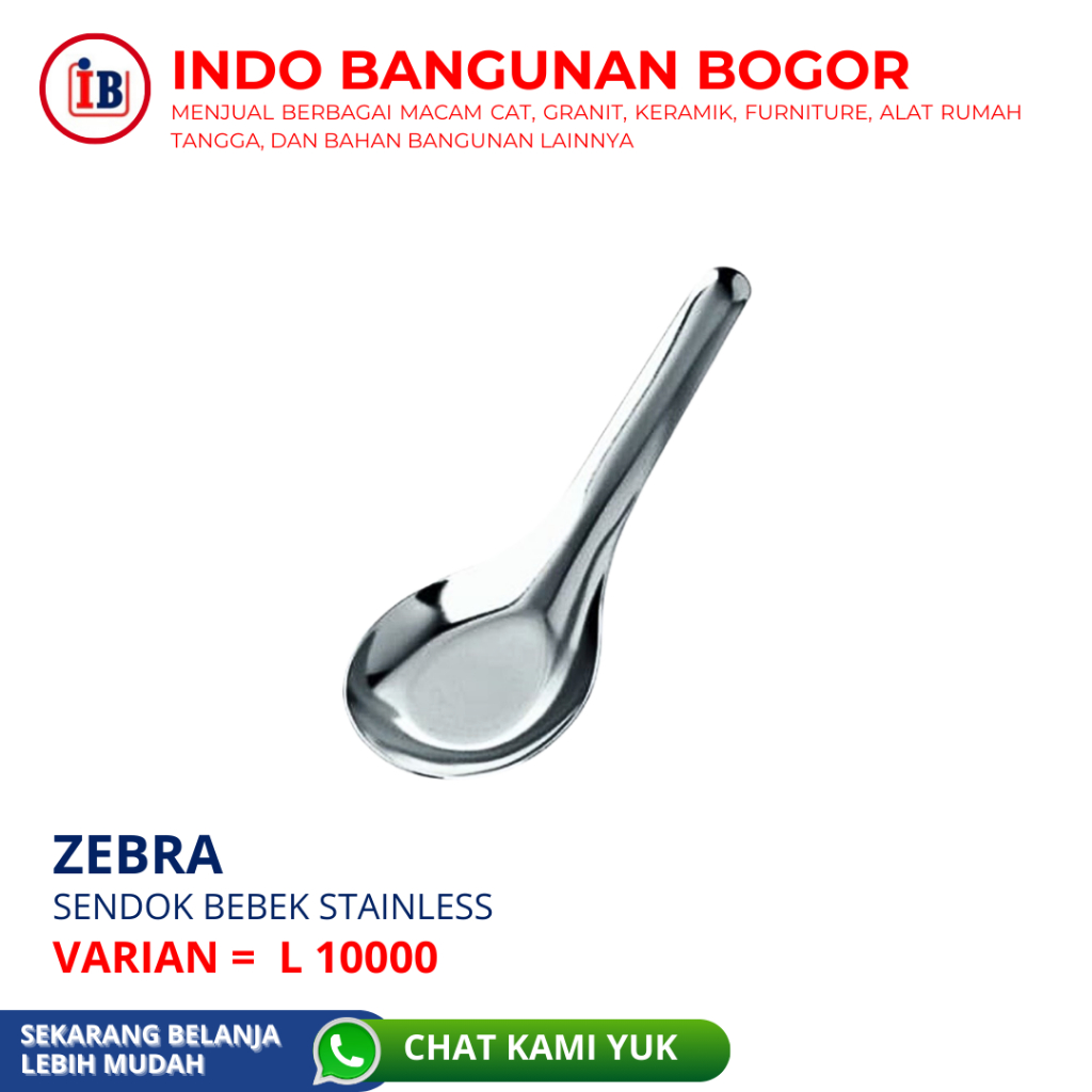ZEBRA SENDOK BEBEK