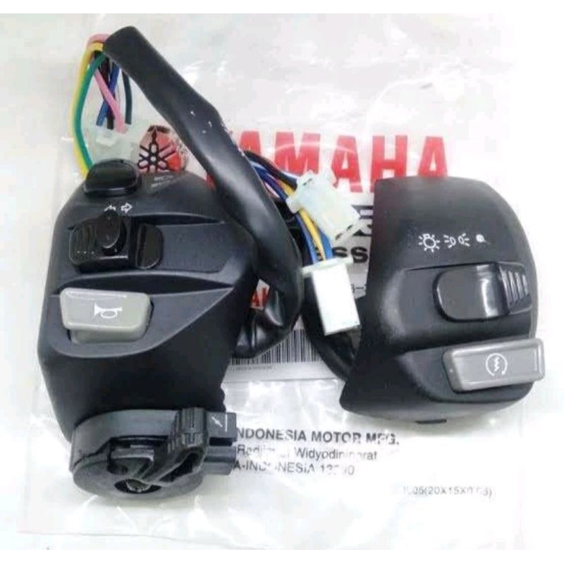 Paket Saklar Kanan Kiri Mio Sporty, Smile, Soul, Fino, Nouvo, Jupiter mx kode 5TL 14D 5MX