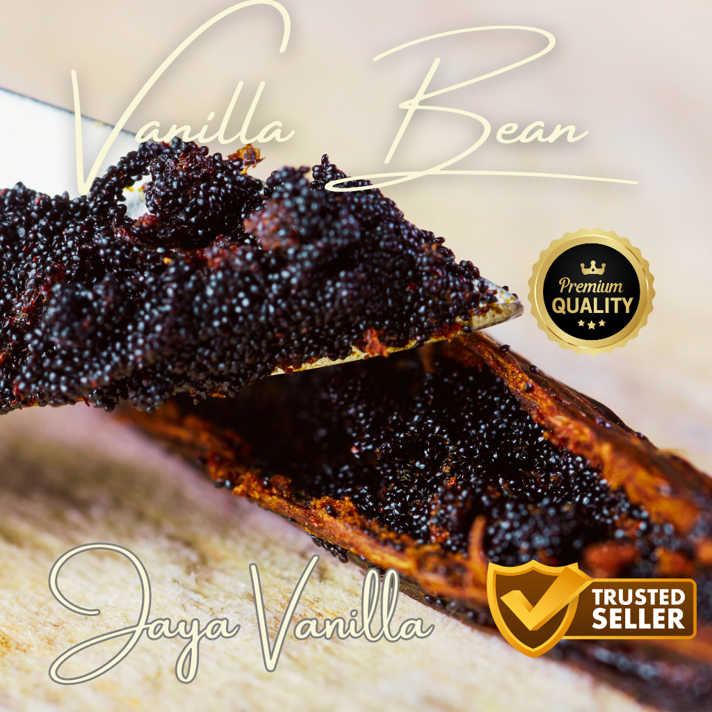 

Vanilla Beans Planifolia Grade A (Biji Vanili 100% Organik)