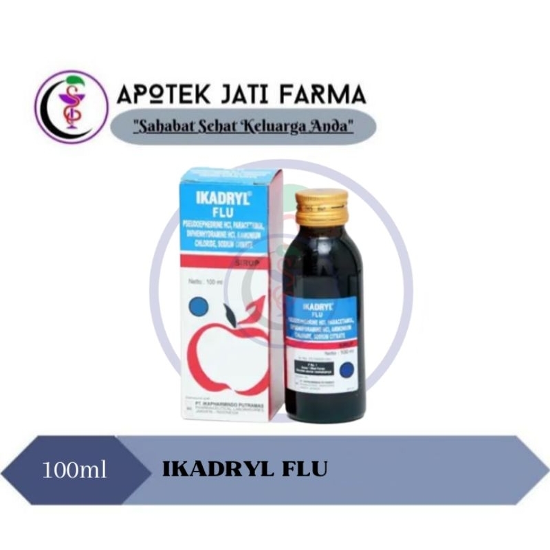 IKADRYL FLU SYRUP 100ml