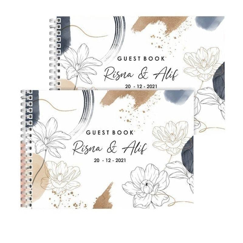 Buku Tamu Pernikahan Premium | Buku Tamu Undangan