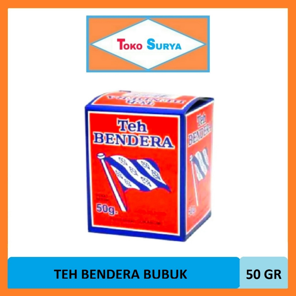 

Teh Bendera Bubuk Cap Bendera 50 Gr (Pcs)