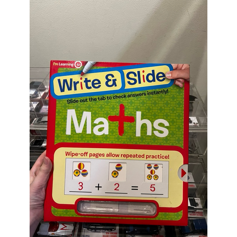 Buku Anak Belajar Matematika, Preloved & Terawat