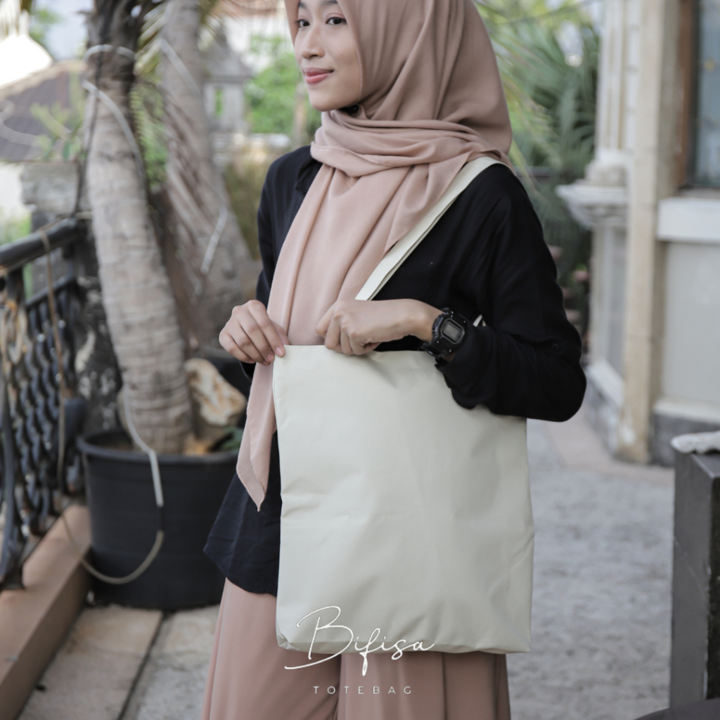 big sale tas tote bag kanvas resleting polos tas selempang totebag canvas sleting totbag lucu
