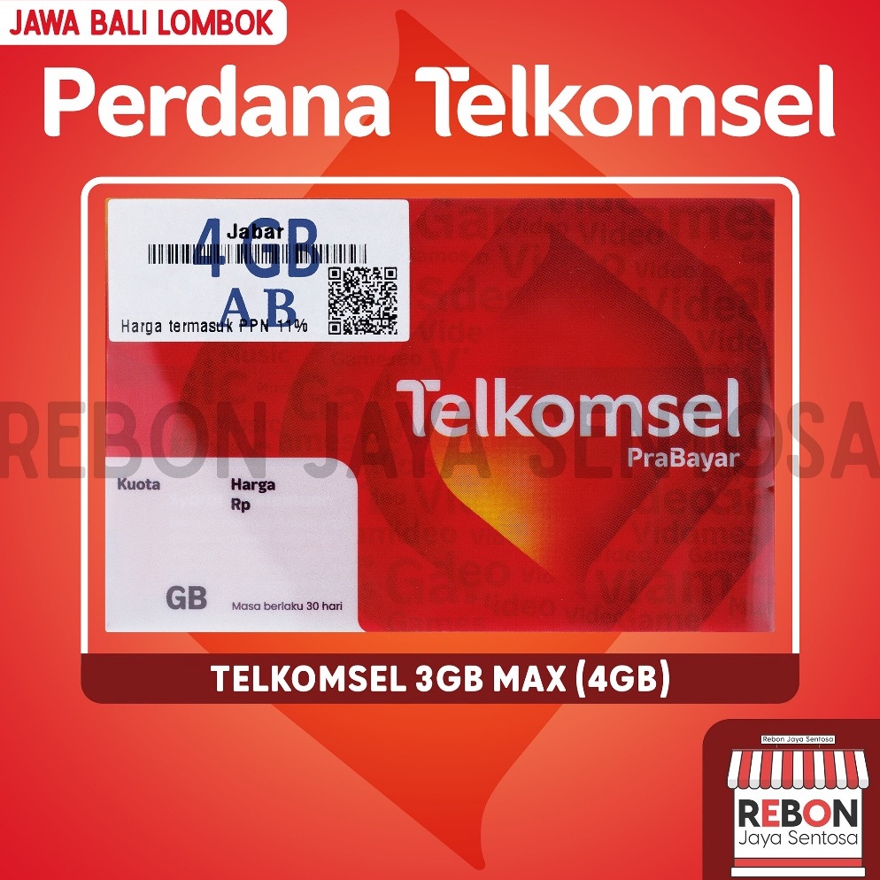 Terkini P Telkomsel 3Gb Max 4GB 9WG