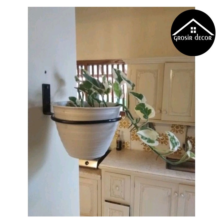 gantungan pot bunga dinding tempat pot bunga dinding standing pot