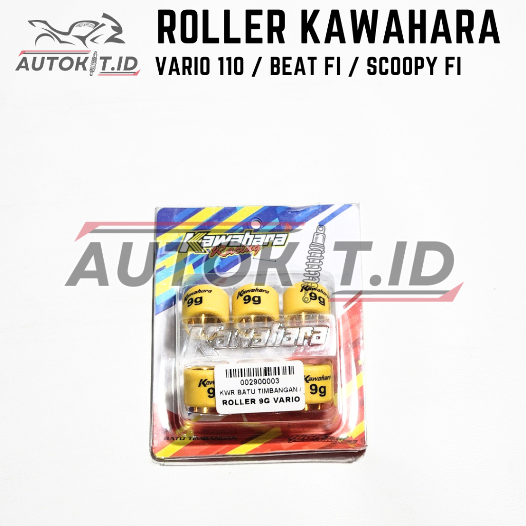 ROLLER KAWAHARA RACING 9 GRAM VARIO 110 / BEAT FI / SCOOPY FI 9 GR
