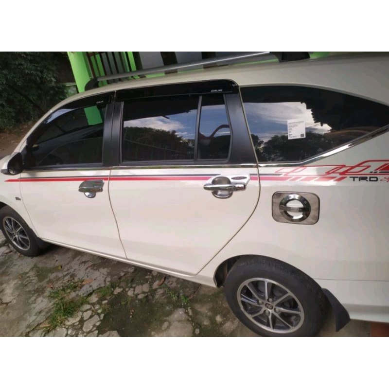 LIS KACA SAMPING CHROME CALYA & SIGRA CHROME