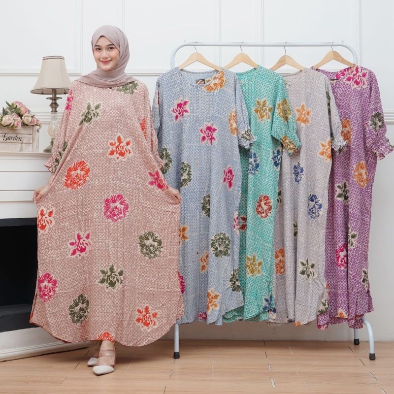 batik kaftan terbaru busui motif batik cap colet busui