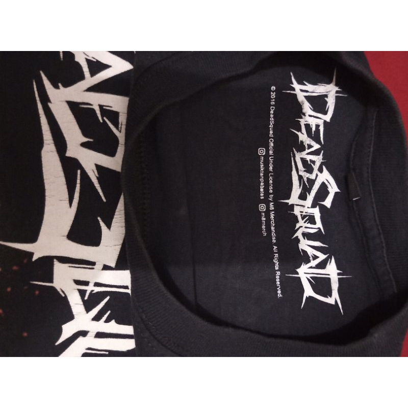 kaos band bekas ori lokal