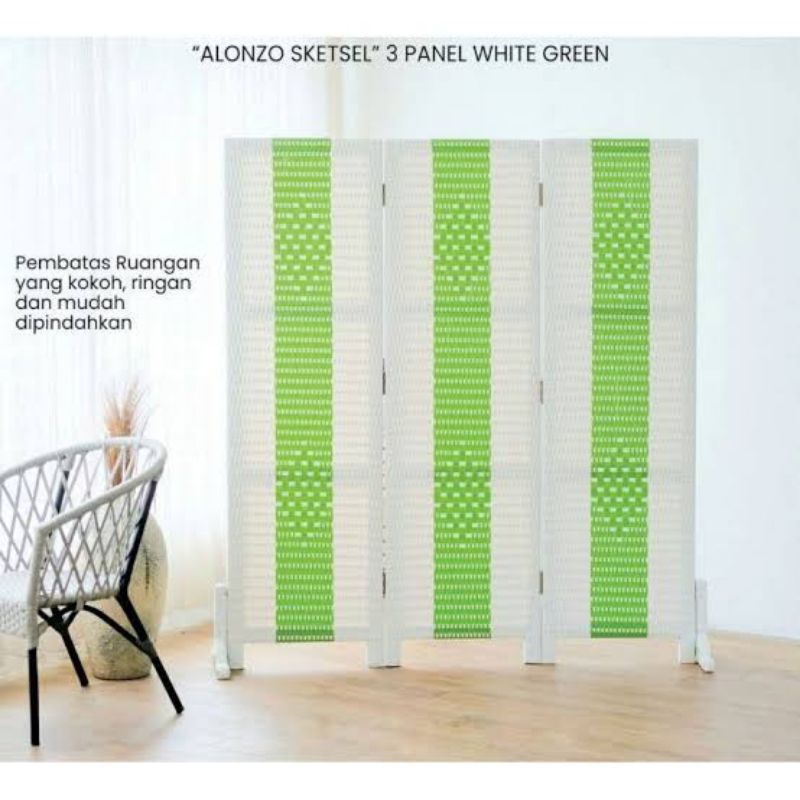 Sketsel | penyakat ruangan | pembatas ruangan | sketsel rotan minimalis