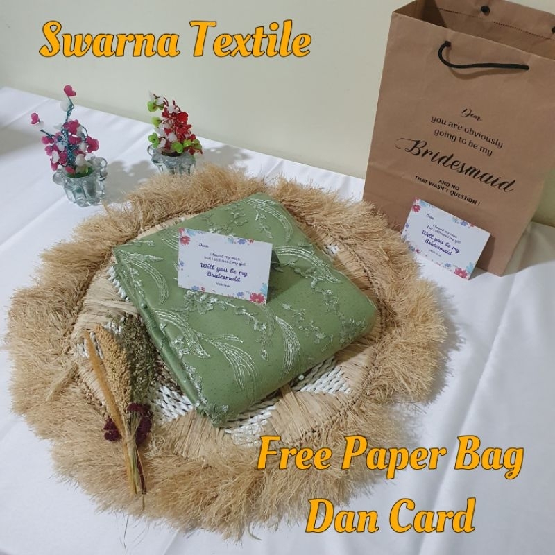 Kain Paket Bridesmaid / Paket Seragaman Nikahan / Bahan Bridesmaid