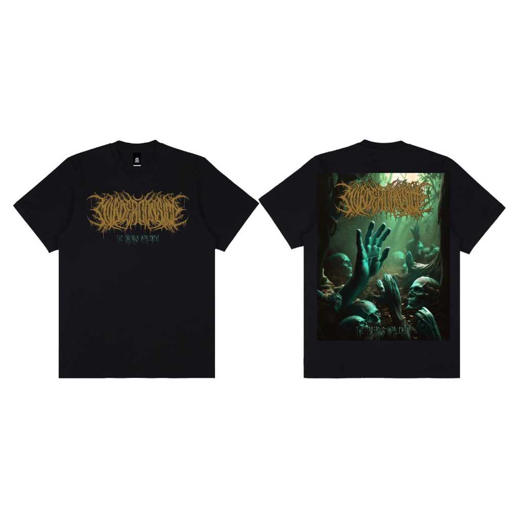 T-SHIRT / KAOS MURDER CONSIGN HELL BLACK ORIGINAL