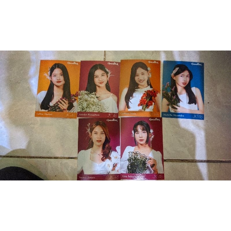 Photopack/PP JKT48 Aniv 12 Flowerfull, Chika gita michie cathy anin elin