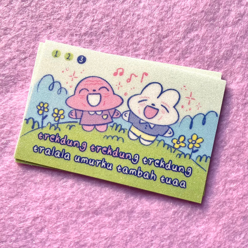 

trekdung trekdung umurku tambah tua sticker