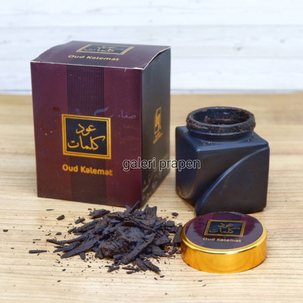 Buhur Oud Kalemat Bin Qadim 30gr Bukhur BQ Oudh Kalmat Dupa Kalimat Arab