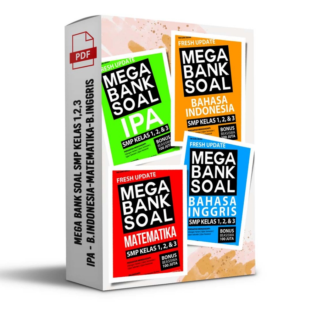 Mega Bank Soal SMP Kelas 1, 2, 3