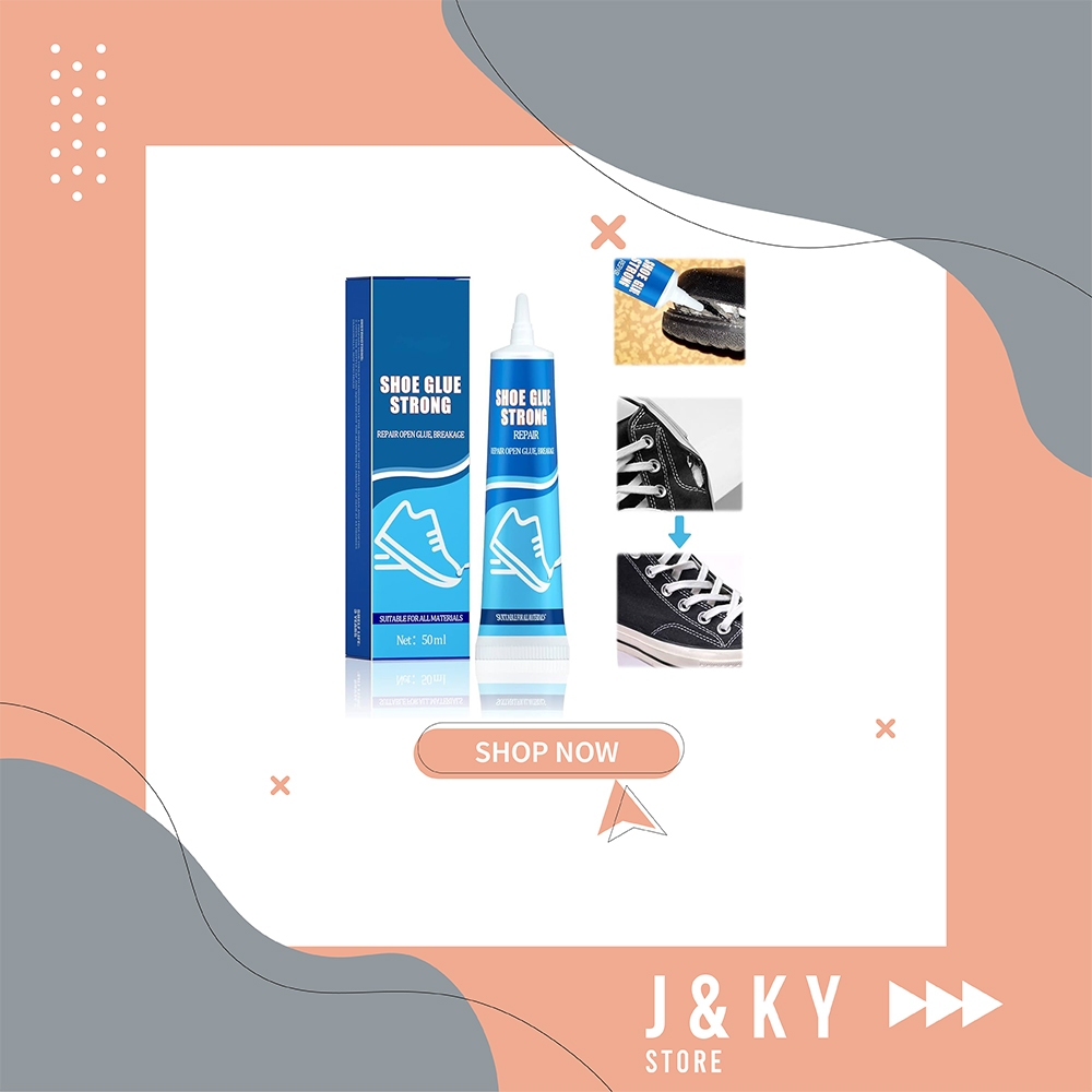 

Lem Sepatu Super Kuat Original Pabrik / JUE-FISH Shoe Glue Strong 50ml - Lem Sepatu Super Kuat 50ml - Jue Fish Shoe Glue Lem Tahan Air Super Kuat - dapat memperbaiki, mengikat, menyegel dan memperbaiki hampir semua sepatu