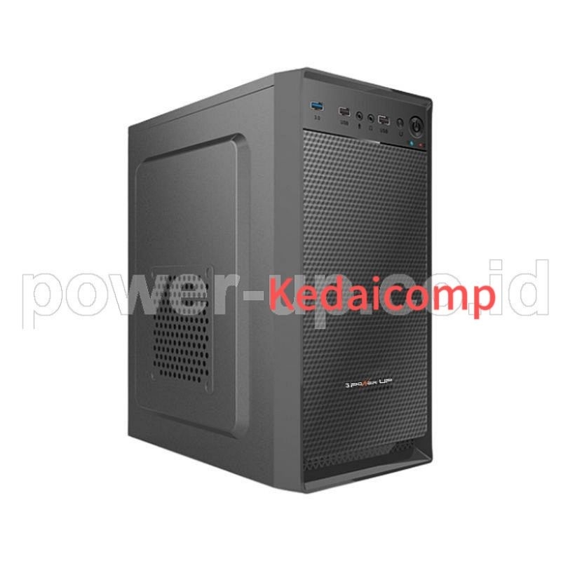 Casing Power Up MAXXI MAX Case PC Komputer Include PSU 600Watt