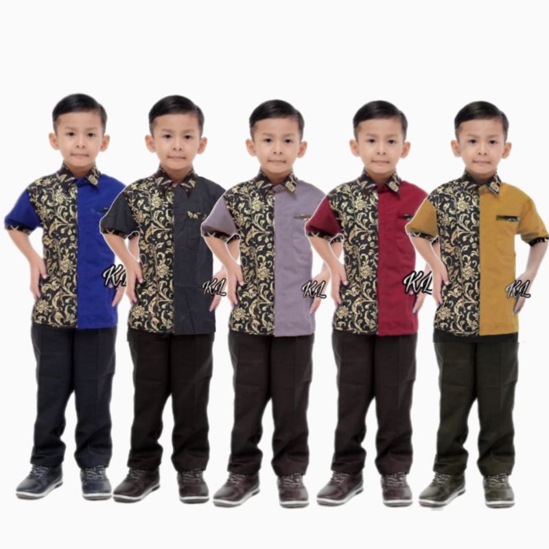 HEM BATIK ANAK KOMBINASI PRADA BAKUNG