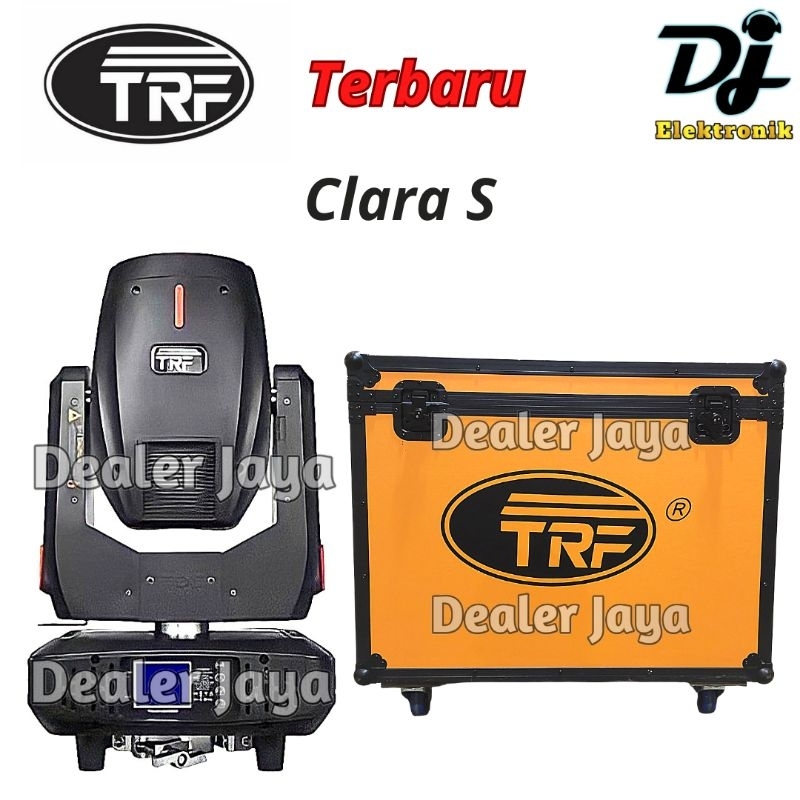TRF RDW Lampu Lighting / Moving Beam Clara S + Hardcase - 14R