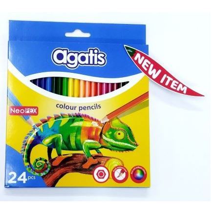 

AGATIS PENSIL WARNA NEOPEX PERMANENT COLOUR PENCIL HEXAGONAL C24 WARNA