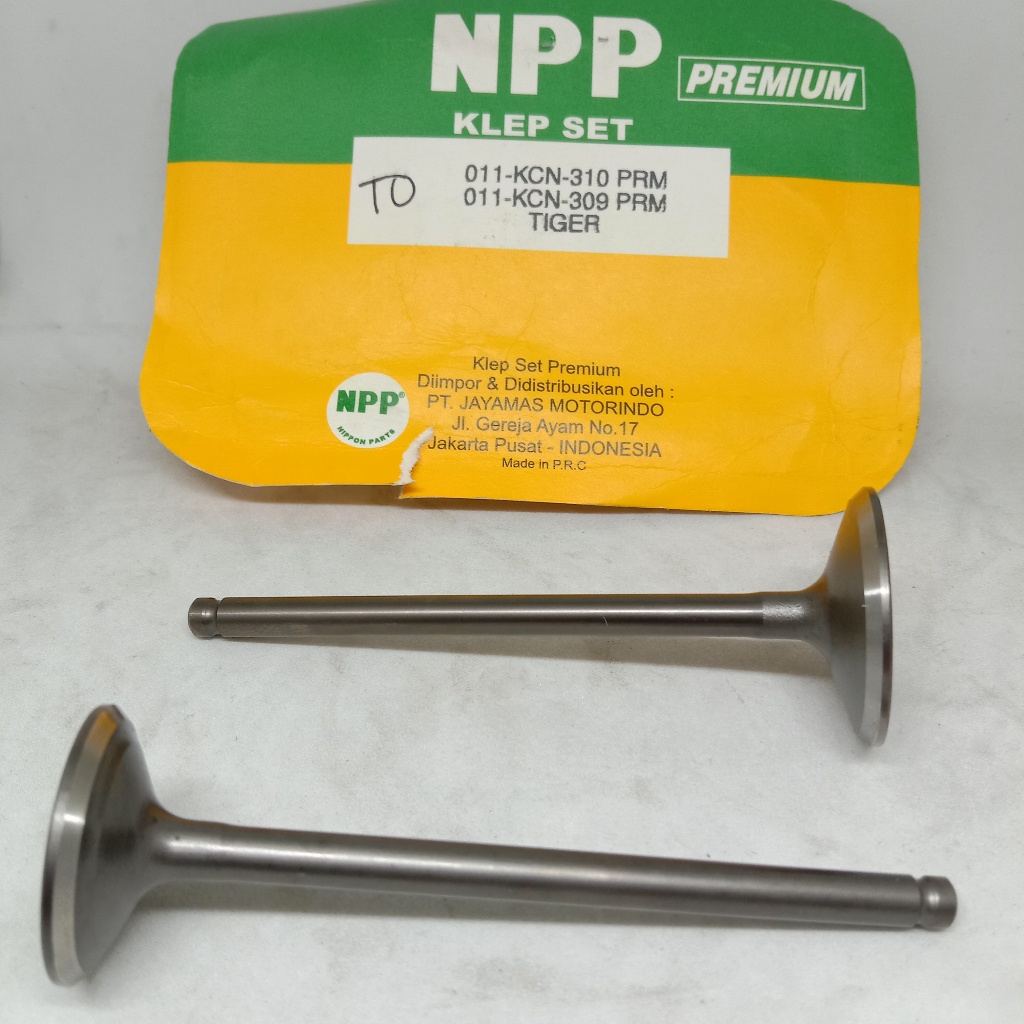 KLEP TIGER DAN BOS KLEP TIGER NPP PREMIUM ORIGINAL