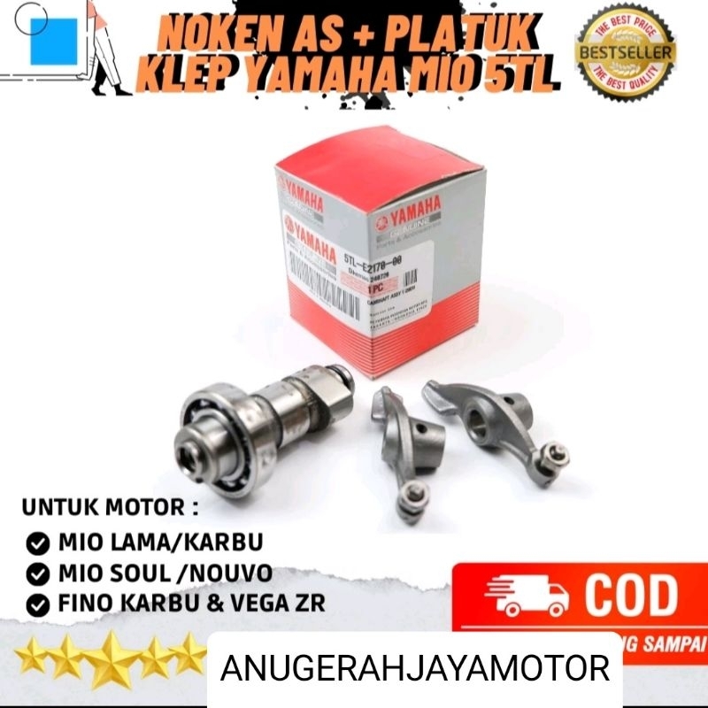 Noken As + Platuk Klep Mio 5TL-E2170-00