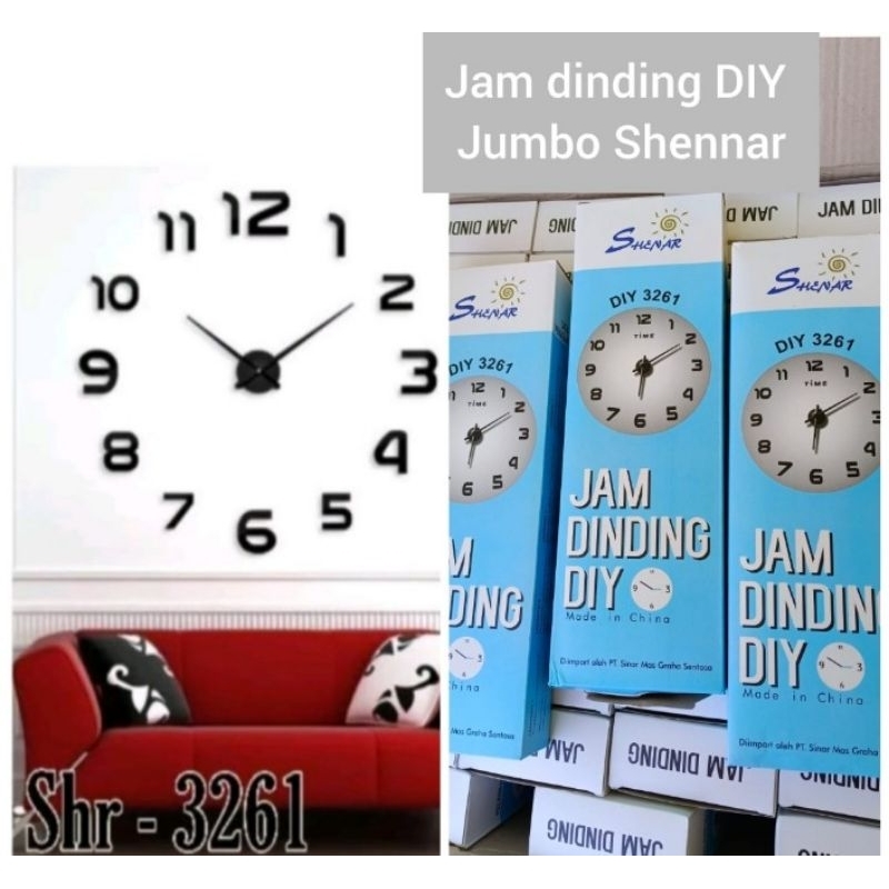 jam dinding raksasa