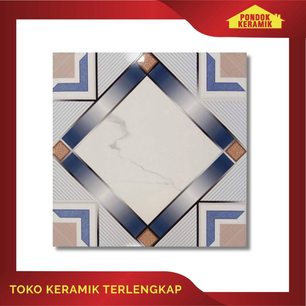 Keramik Lantai Aversa 50x50 Milan Biru
