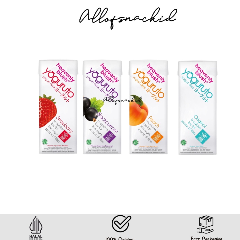 

PRODUK TD9RV Heavenly Blush Yoguruto Yogurt 2ml 8QT