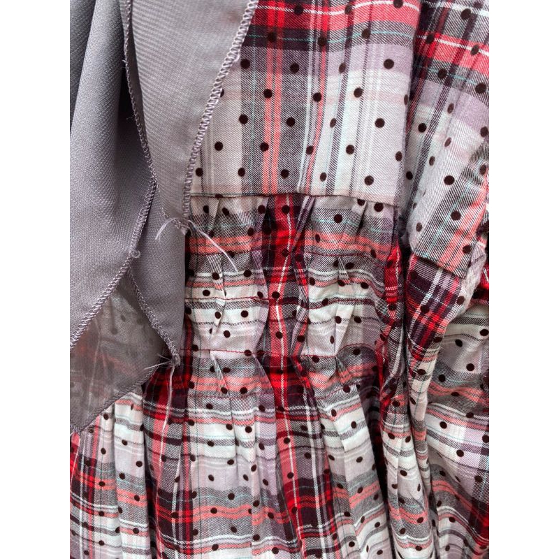 atasan salsa kotak merah