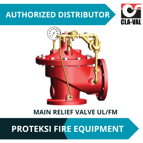 Main Relief Valve 6"inch 100‐300PSI #Ansi300RF ClaVal 2050B-4KG1