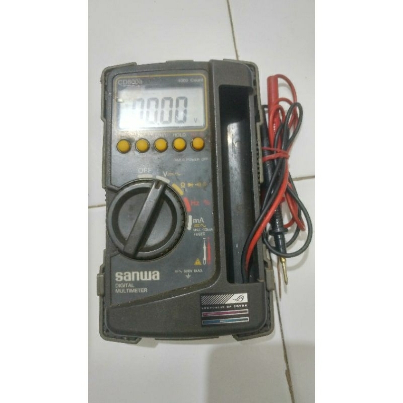 avo meter digital sanwa CD800A
