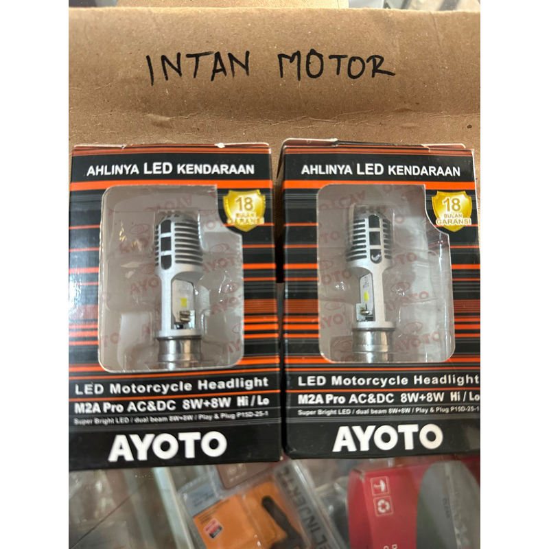 lampu led ayoto m2a pro