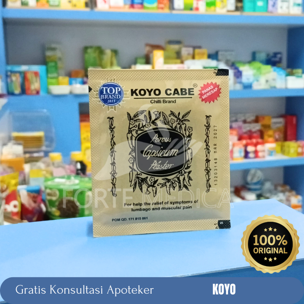 Koyo Cabe Sachet isi 10 Lembar - Koyo