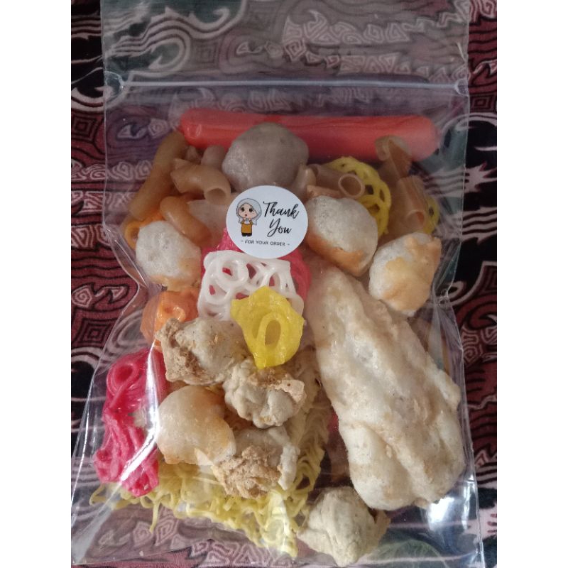 

ecer sachet seblak instant/paket seblak bumbu komplit