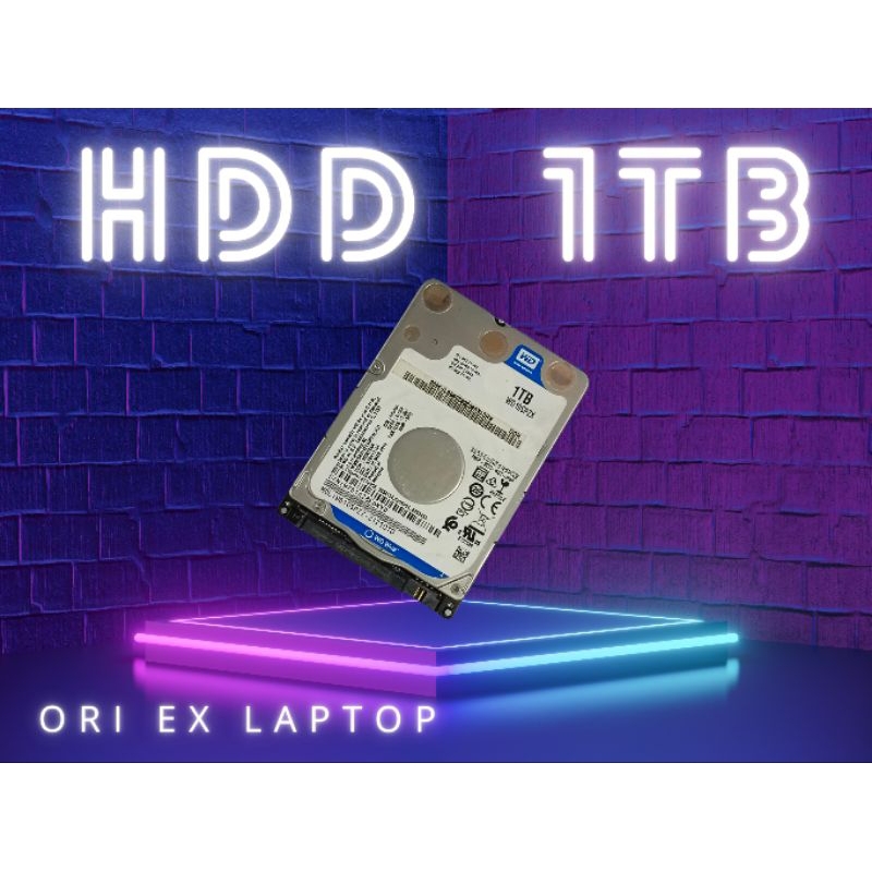 HDD 1TB / 1000GB HDD 1TB BEKAS ORIGINAL COPOTAN LAPTOP HEALTH 90-100%