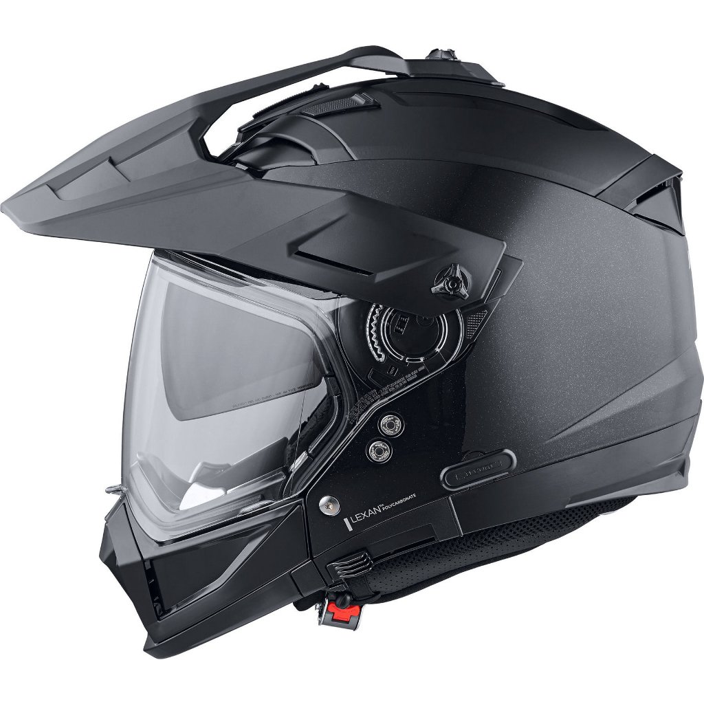Nolan N702X Matte Black Helm Modular full face