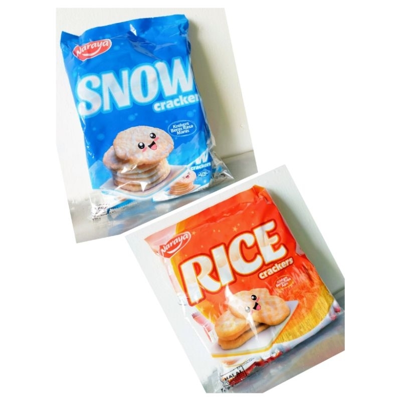 

Naraya snow crackers 120gr/ Naraya rice crackers 105gr