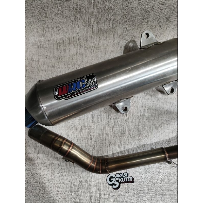KNALPOT STANDAR RACING WRC INLET 38 NMAX OLD SECOND