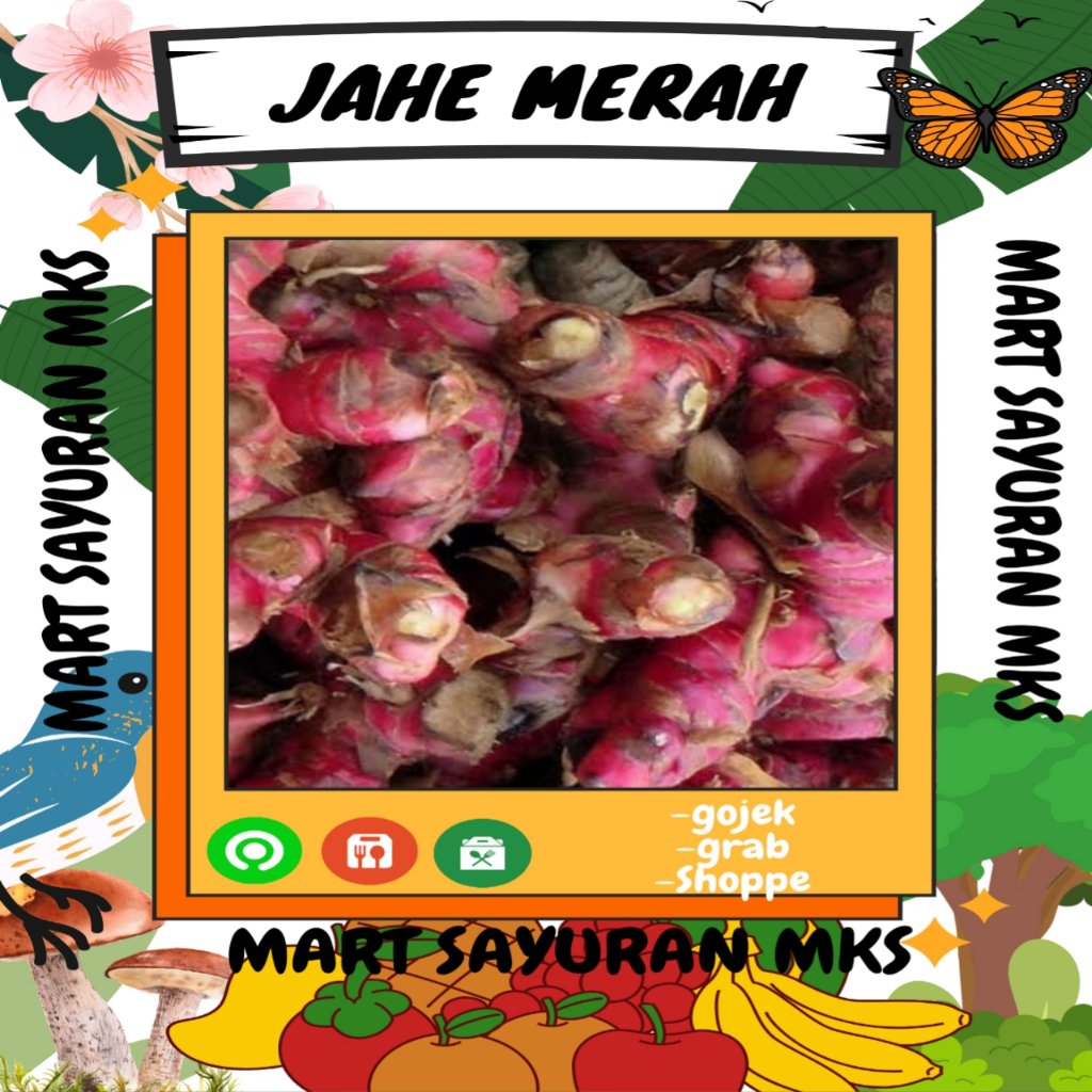 

Jahe Merah 500gram/Mart Makassar