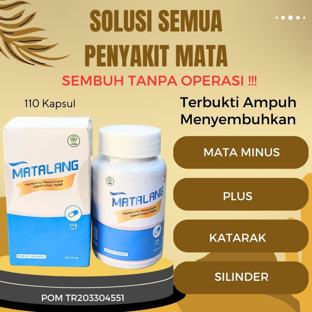Obat mata Buram Sebelah | Obat mata kapsul sehat alami | Obat kapsul mata merah dan gatal
