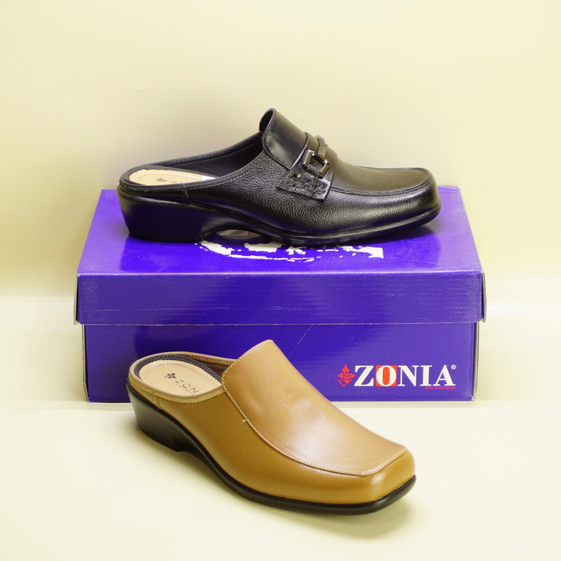 ZONIA Pantofel Wanita Bustong EVI 007