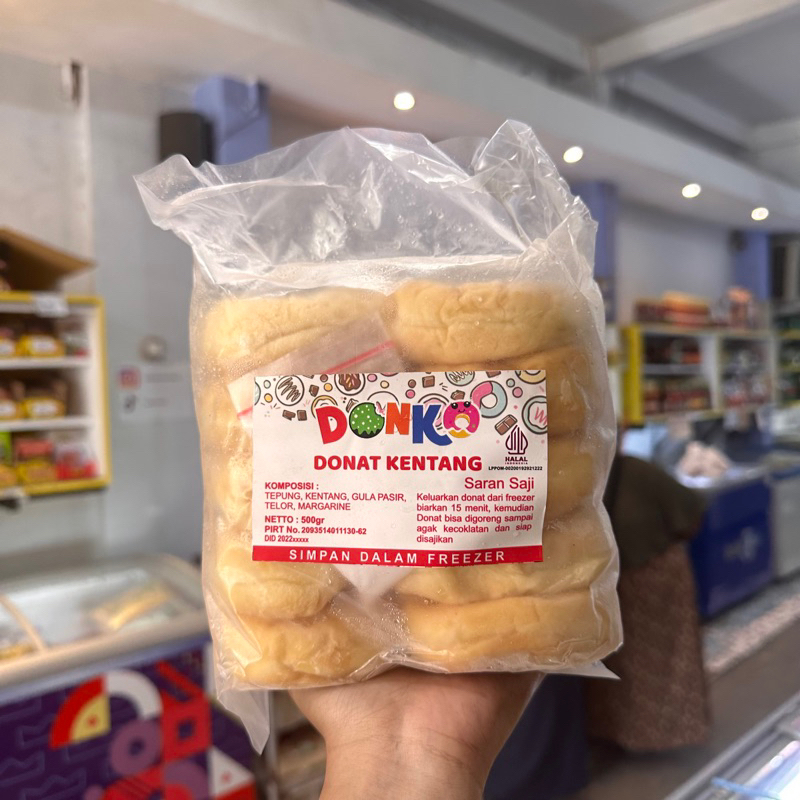 

Donko donat kentang jumbo