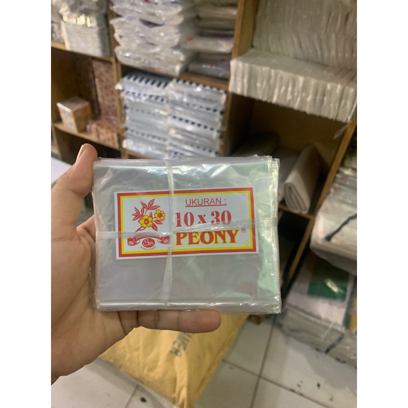Plastik Tahu Peony 10x30