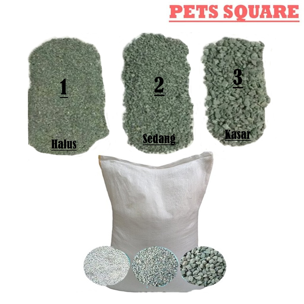 PASIR KUCING ZEOLIT 25KG