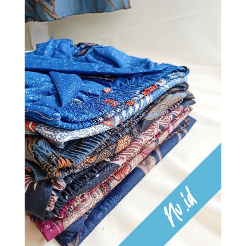 Rok payung Jumbo Tali motif batik