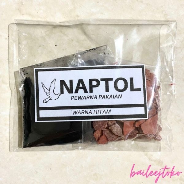 [BLJ] NAPTOL HITAM WANTEX PEWARNA PAKAIAN JEANS DAN KATUN WARNA HITAM PEKAT ANTI LUNTUR